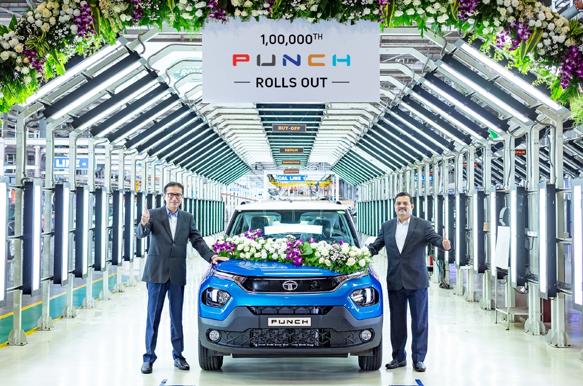 tata punch 100000 produced milestone